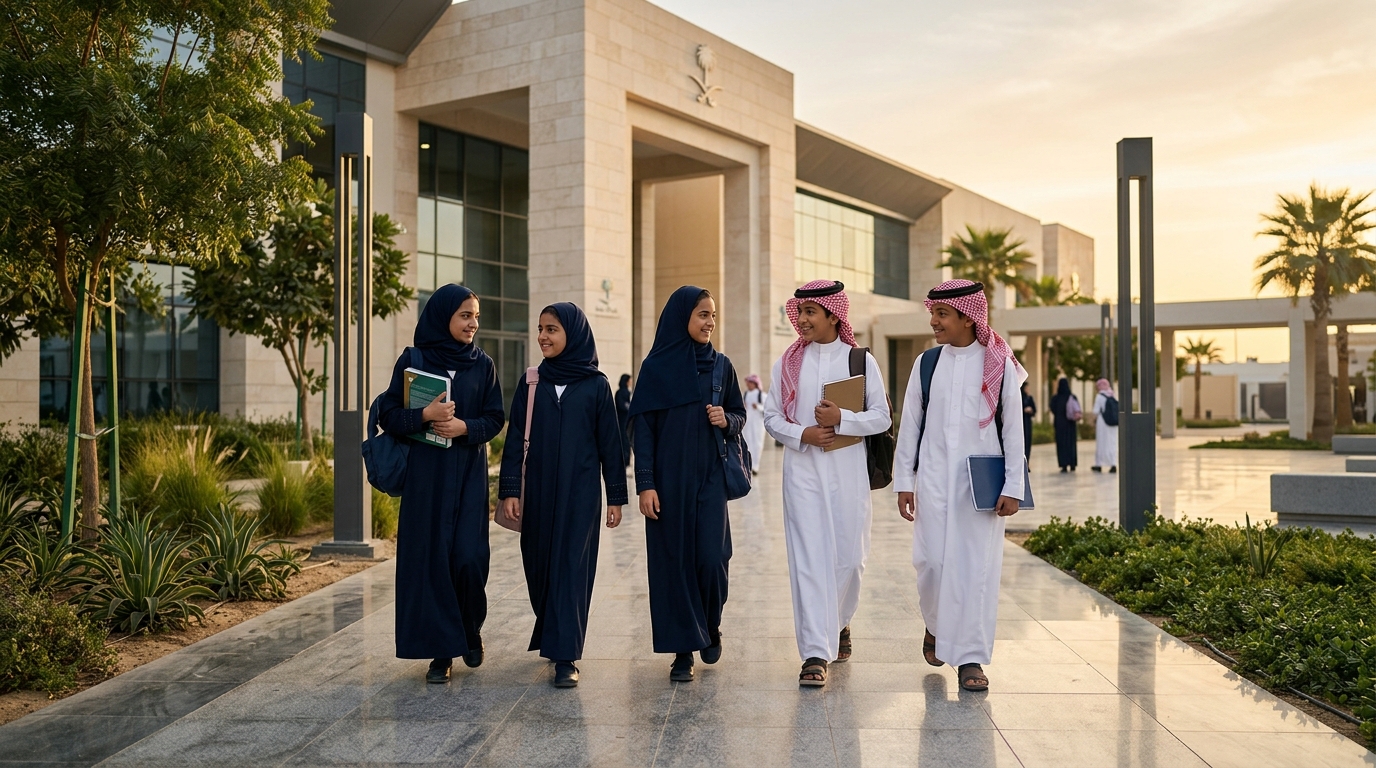 الزي المدرسي السعودي